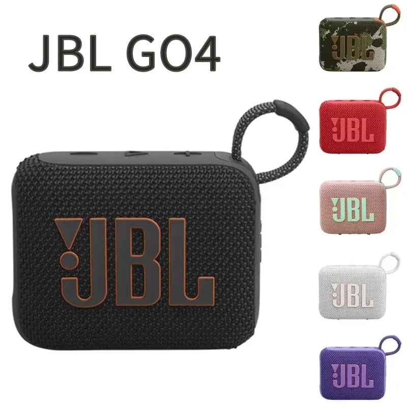 JBL GO3 GO4 Mini Wireless Bluetooth Speaker IP67 Waterproof Pocket Portable Speaker with Heavy Bass for Outdoor Trip