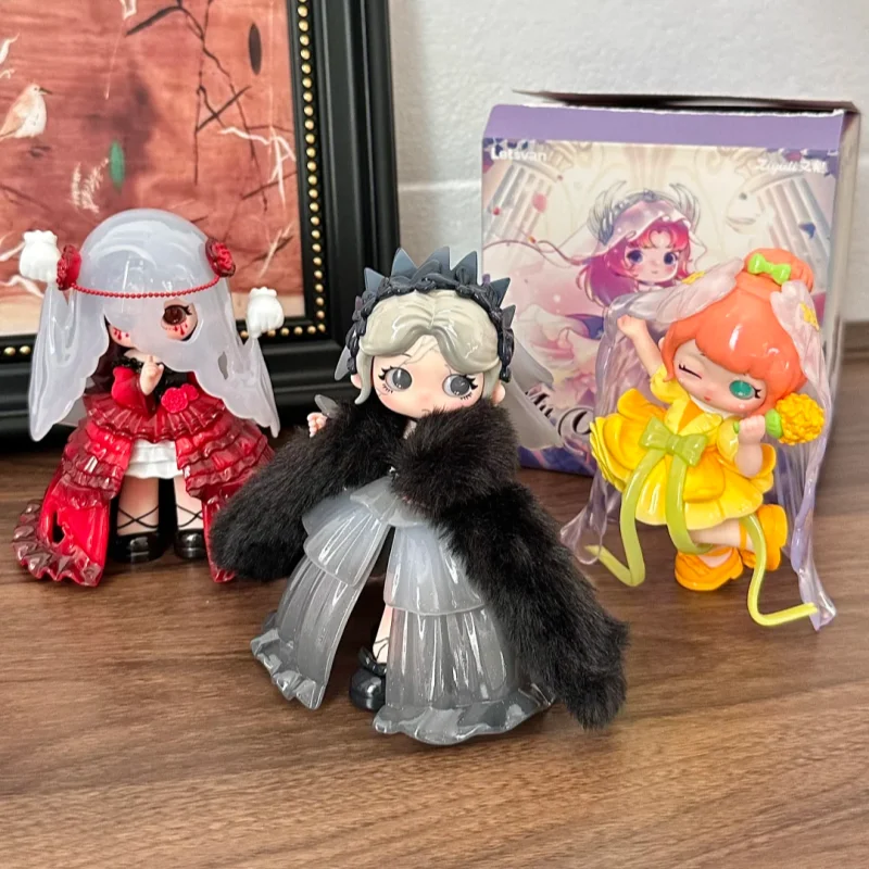 Ziyuli Vrolijk Rijden Banket Cadeau 6e Generatie Serie Blind Box Leuke Trendy Speelcomputer Desktop Ornament Meisje Verjaardagscadeau