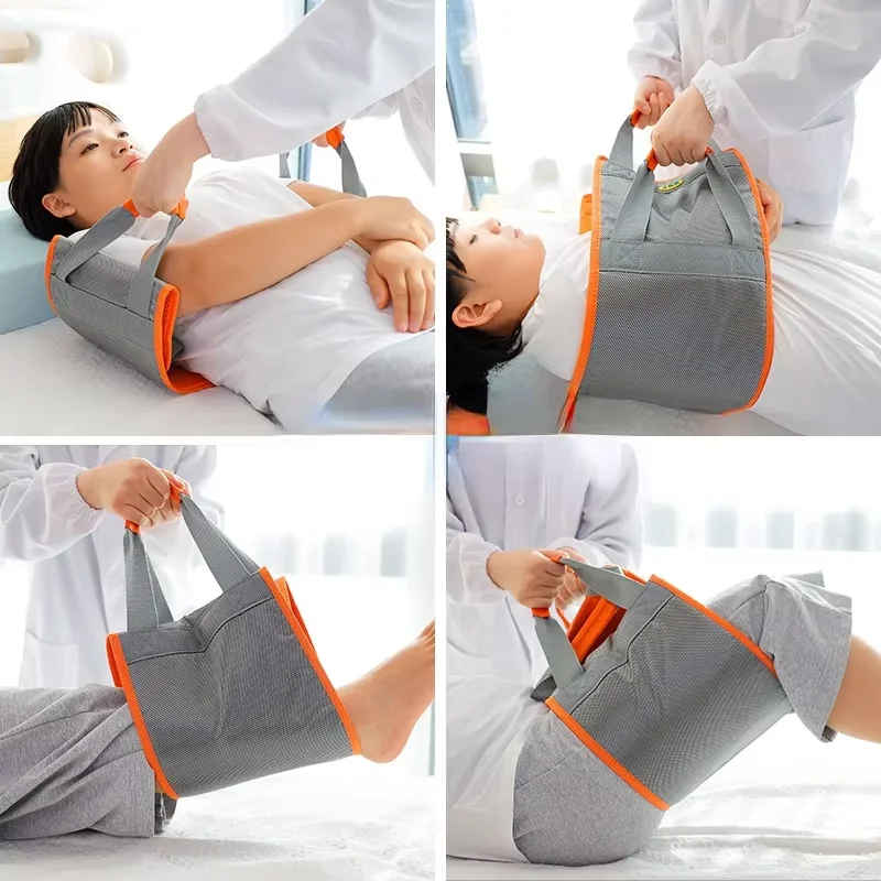 Lift Sling Elderly Bedridden Disabled Patients Assist Transfer Belt Breathable Mesh Cloth Care Supplies Nursing Shifting Strap