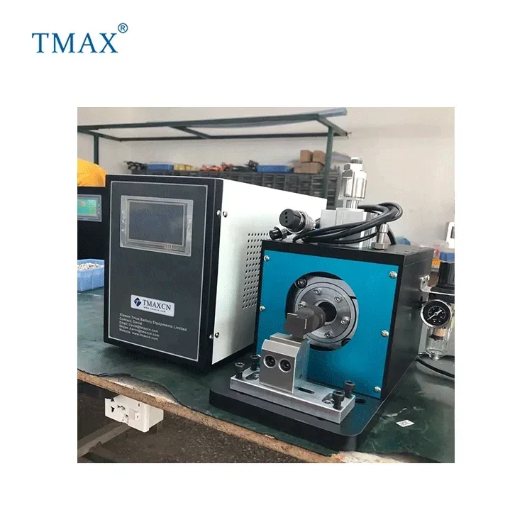 800W-6000W Lithium Battery Cap Pneumatic Ultrasonic Metal Spot Welder Welding Machine for Pouch Cell Electrode Tab/Foil