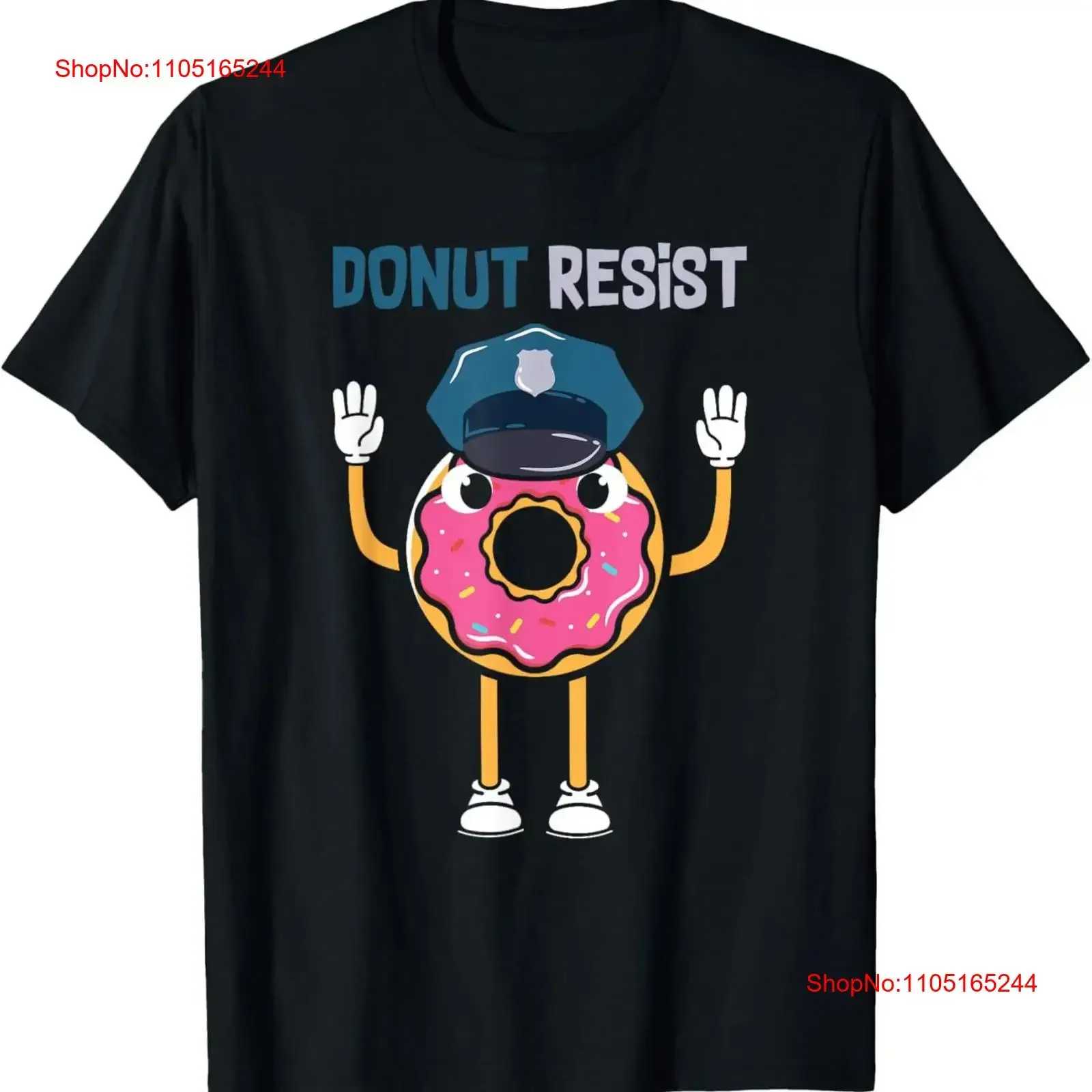 Donut Sprinkles Doughnut Fried Dough Sweet Snack Dessert T Shirt  vintage Washed Soft designer clothes Casual streetwear