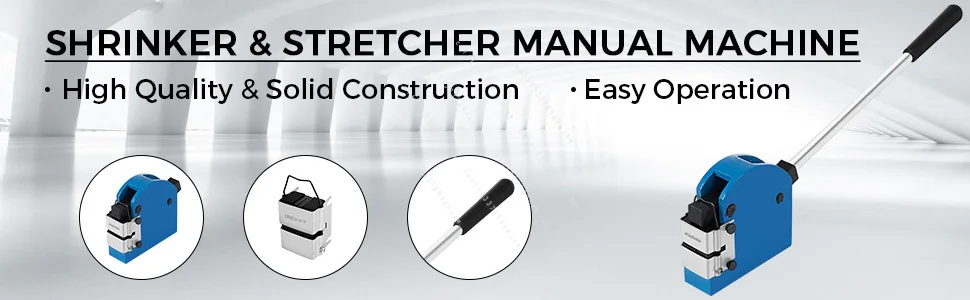 Shrinker & Stretcher Manual Machine Sheet Metal Shrinker Stretcher 16/18/20 Gauge Fabrication Mild Steel 2 Wrench Hand-Operated