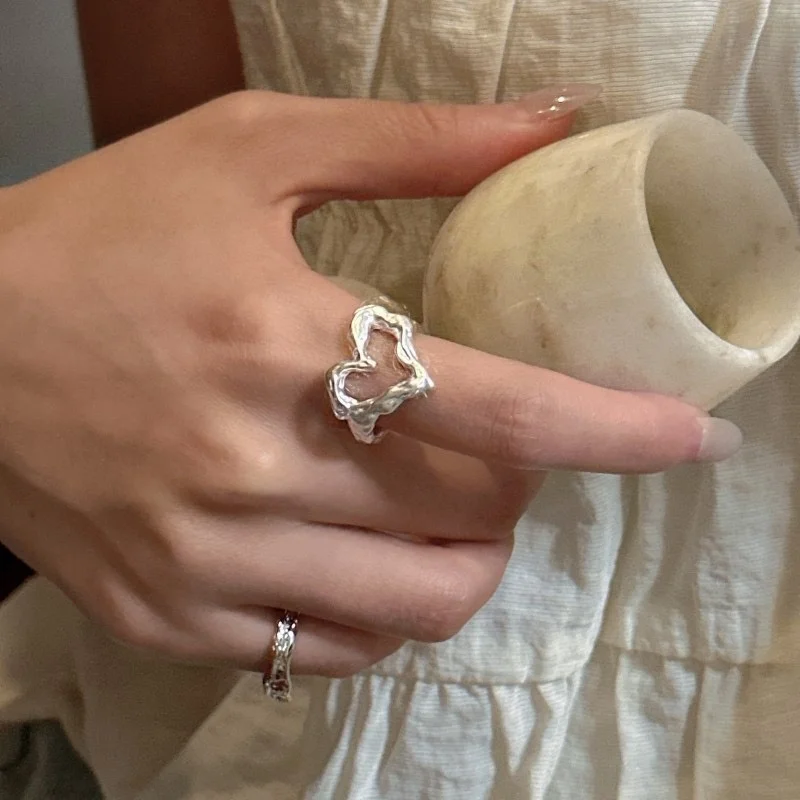 anillo-de-plata-pura-s925-con-textura-irregular-en-forma-de-corazon-para-mujer-diseno-Unico-sensacion-de-alta-gama-nuevo-m