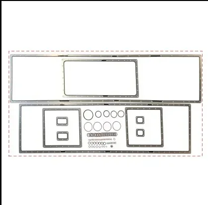 KMS Chinese factory high quality QSK60 K60 4089203 3800493 turbocharger intercooler gasket kit