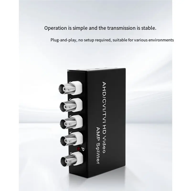 ABZZ-1 In 4 Out 2Mp 1080P AHD CVI TVI BNC Video Distributor