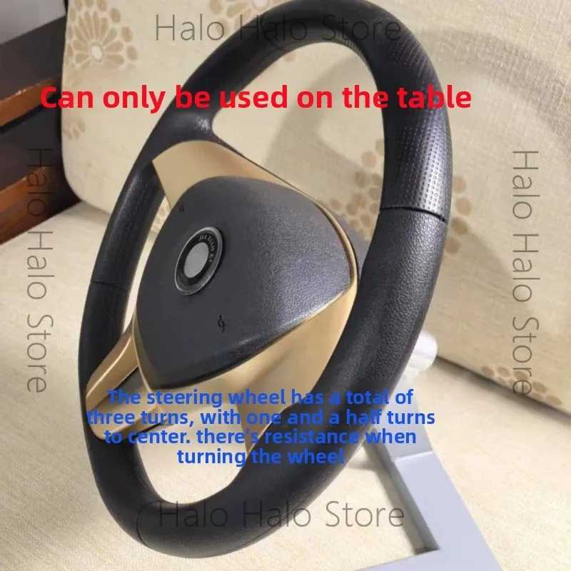Household driving simulator steering wheel training machine car emulator
