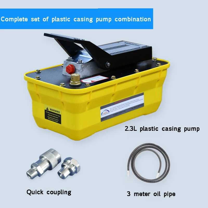 70Mpa 2.3L Automotive Sheet Metal Beam Correction Instrument Pneumatic Hydraulic Pump Foot Pump Plastic Repair Platform Pneumati