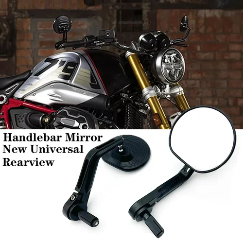 Imagen 1 del producto Espejo retrovisor Universal para motocicleta, espejos retrovisores de aluminio CNC para BMW R NineT RNINET Urban G/S R NINE T Pure RnineT Scrambl