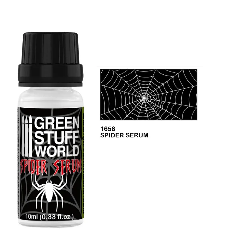 gswgsw retrato pintura modelo colorir aranha web spray coating agente de limpeza material verde 01