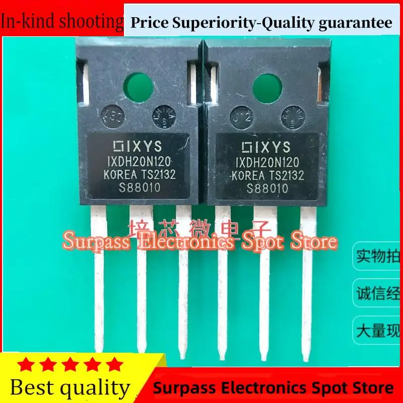 

10PCS-100PCS IXDH20N120 TO-247 38A1200V IGBT Price Superiority-Quality guarantee