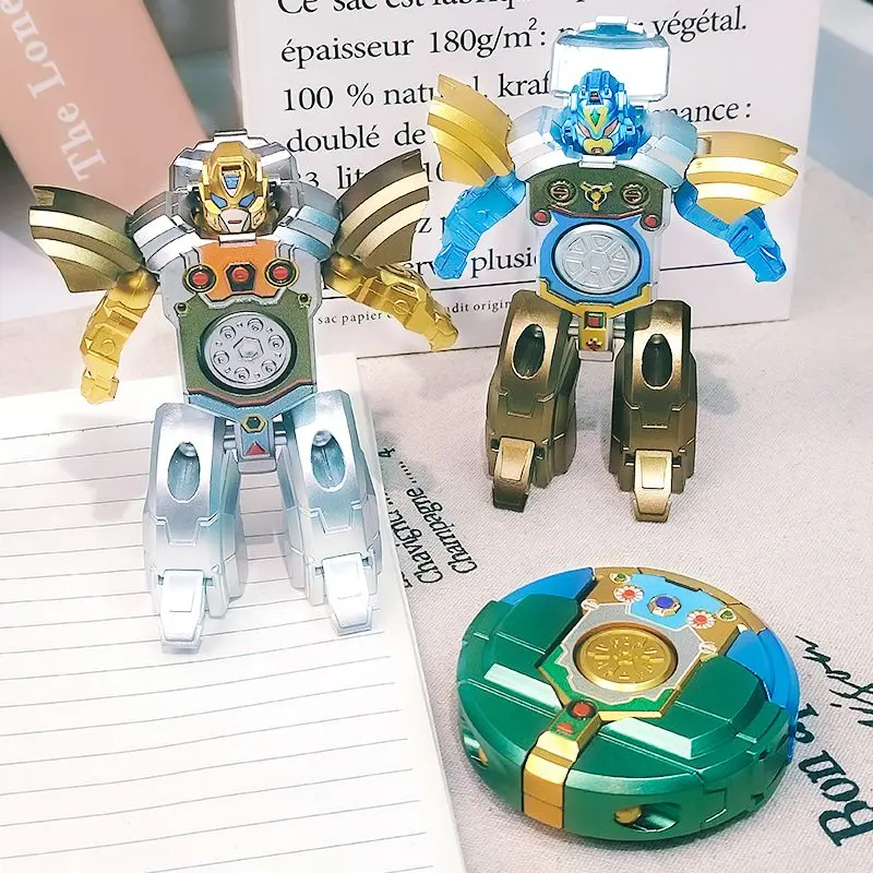 3pcs Transfiguratie Robot Fidget Spinner Speelgoed Scholieren, beoordenaars Anti Stress Angst Drukbestendig Speelgoed Gift