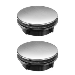 STOBOK Kitchen Faucet Hole Cover Stainless Steel Kitchen Sink Overflow Cover Soap Dispenser Hole Cover Home (25-30mm Hole)