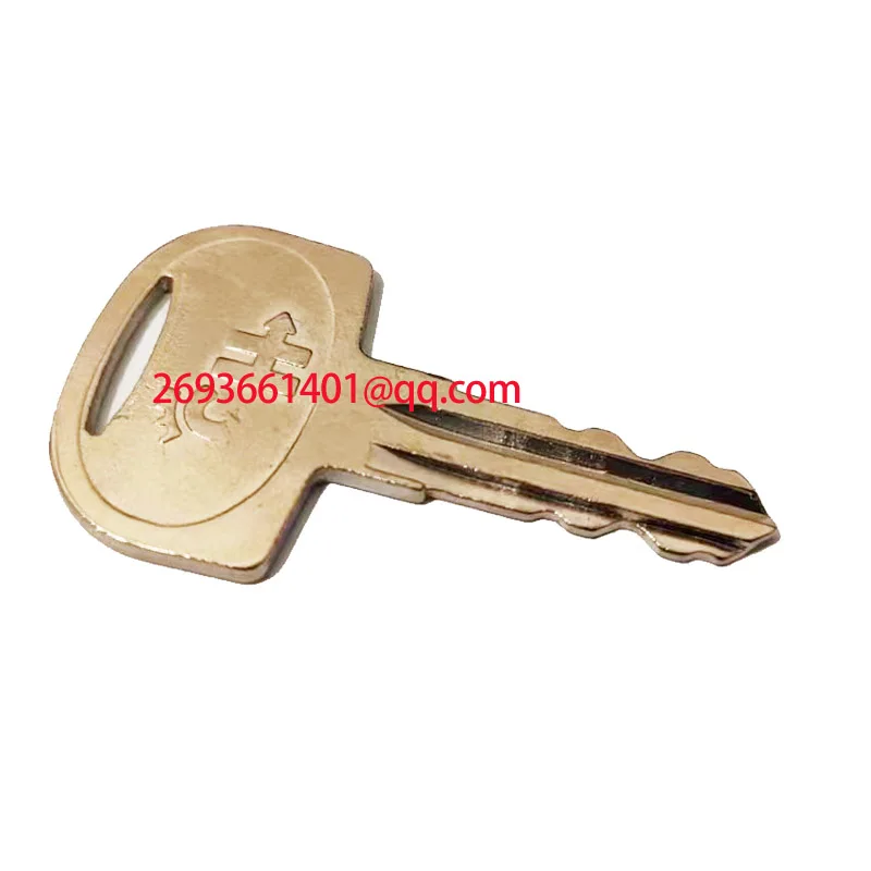 2 PCS Ignition Key For Sany Excavator SY16, 62, 35, 50，OR 601 key For BYD Forklift.