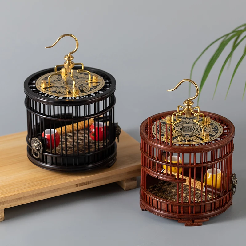 

Premium Ebony and Rosewood Insect Cage Handcrafted Cricket Habitat for Mantis and Cicadas Luxury Insect Villa Display Terrarium