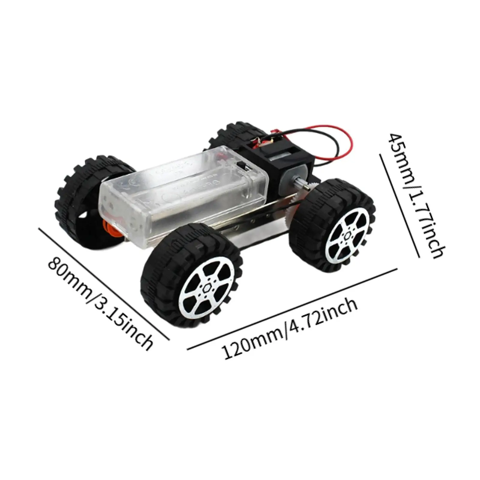 DIY รถขับเคลื่อนสี่ล้อชุดการทดลองโครงการใช้งานง่ายของเล่นวิทยาศาสตร์สําหรับเด็กหญิงอายุ 8 + ปีของขวัญเด็กวัยรุ่น