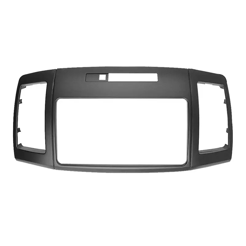 M93K-1 Pcs Radio Fascia Panel Premio DVD Stereo Panel Dash Trim Kit Face Frame Bezel For Toyota Allion T240 240 245 Black