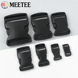 10Pcs 10-50mm Plastic Quick Side Release Buckles Bag Strap Adjuster Closure Clasp Dog Collar Backpack Belt Hooks DIY Accessories