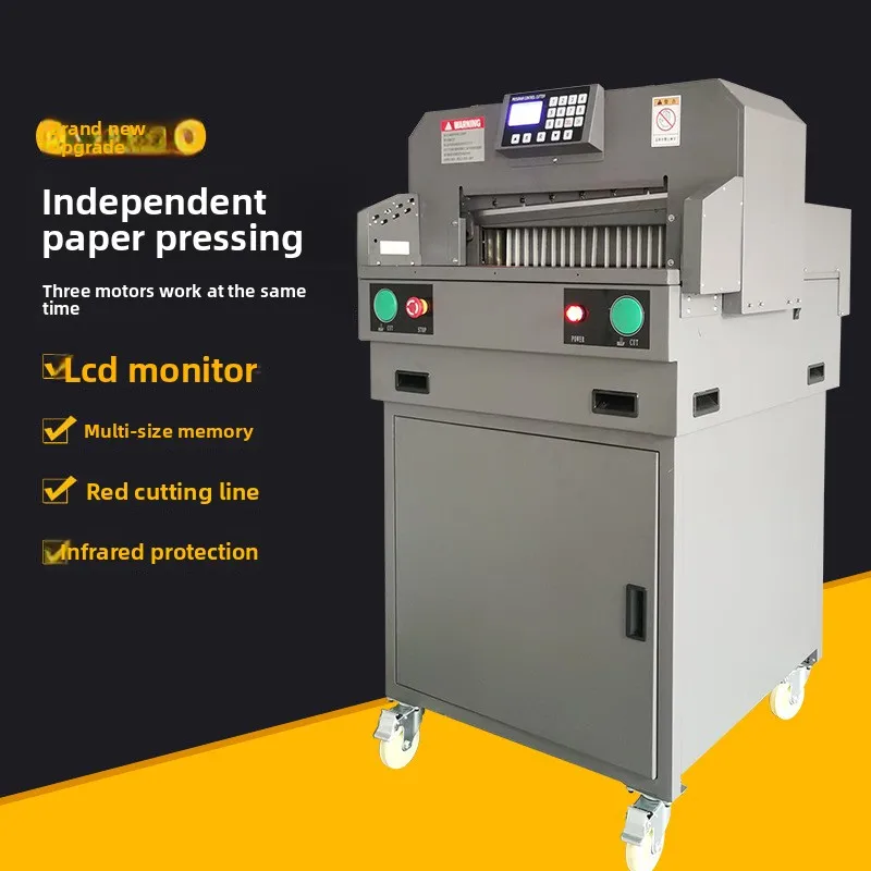 Fully Automatic Independent Pessing, Intelligent Touch Sceen Pape Machine, Book Cutting，paper Cutter