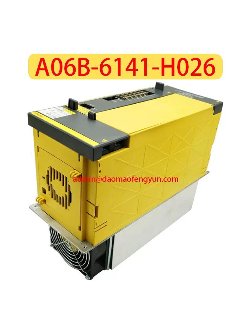 A06B-6141-H026 Used Genuine Original Servo Drive，A06B 6141 H026，Fast shipping，in stock