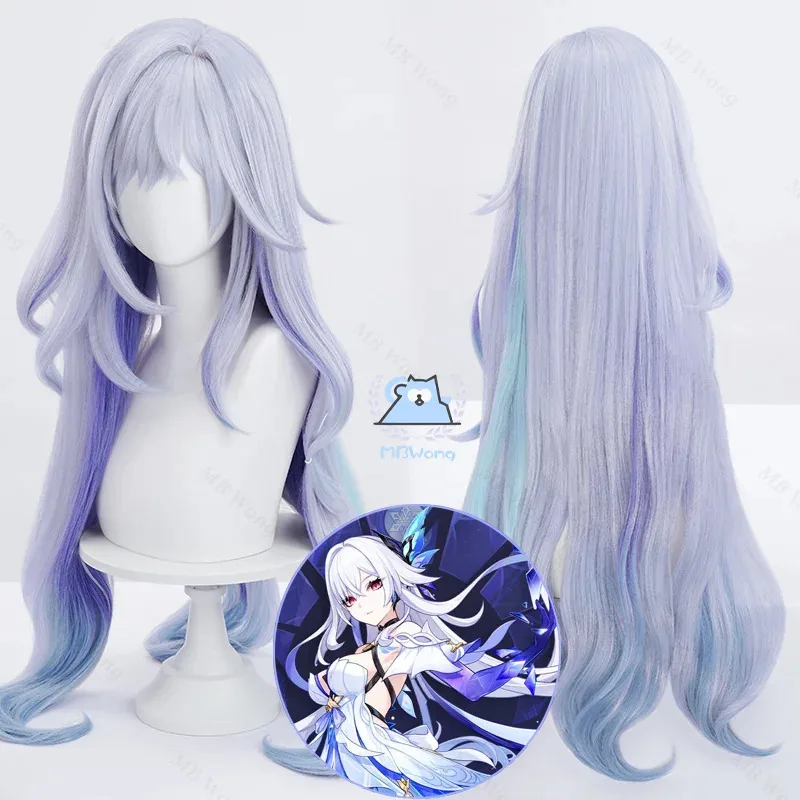 

Игра Genshin Impact Skirk Косплей Парик Синий И Фиолетовый Градиент Длинные Волосы 95 см Skirk Ролевые Игры Для Хэллоуина Вечеринка Comicon Взрослый