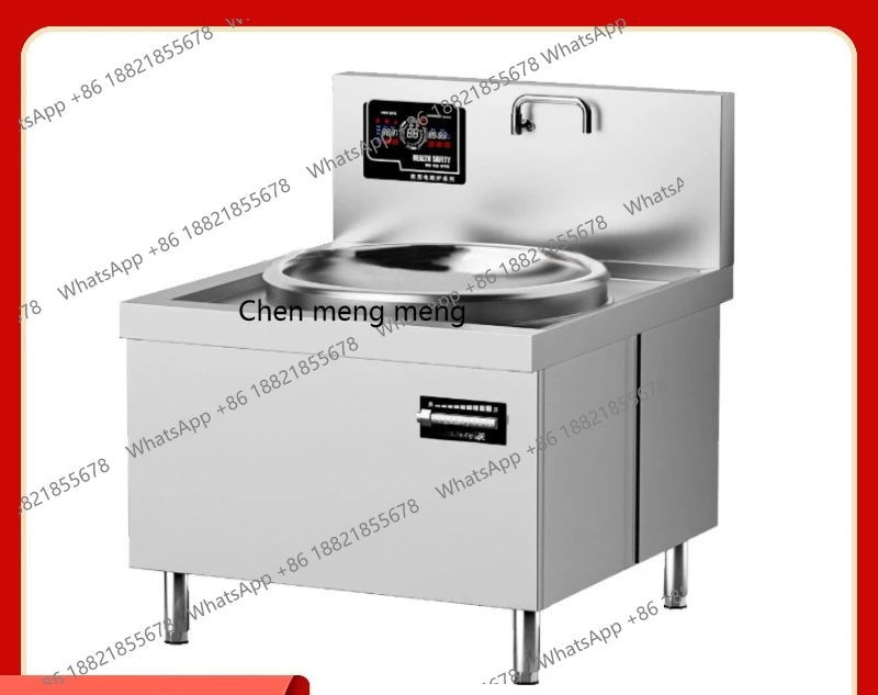 

Large Pot Stove Commercial Induction Cooker Kitchen Large Stir-Fry Stove High-Power Concave Industrial Stove Induction Cooker