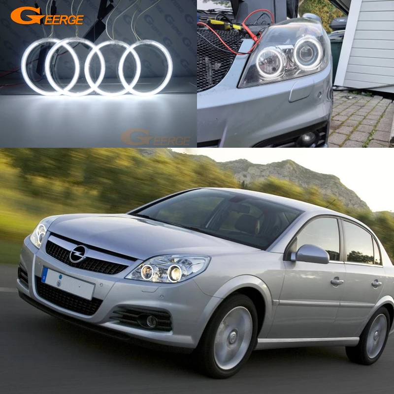 For CHEVROLET Opel Vectra C Facelift 2005 2006 2007 2008 Excellent Ultra Bright CCFL Angel Eyes Kit Halo Rings Car Accessories