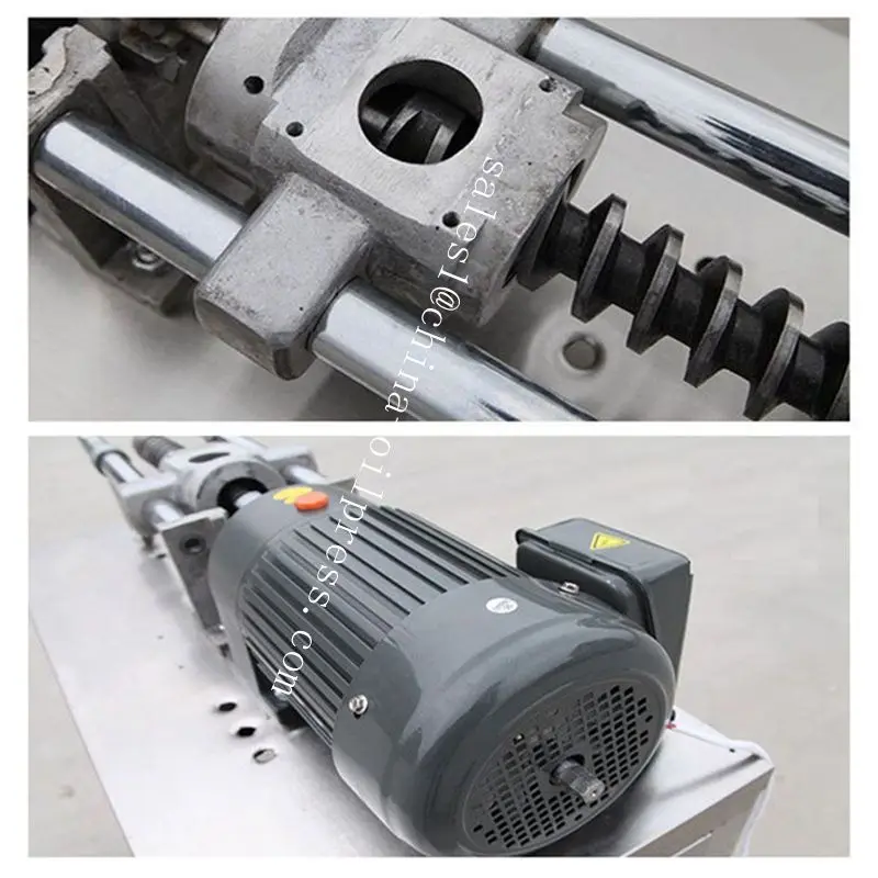 آلة استخلاص الزيت بالضغط الساخن والسمسم والفول السوداني وعجلات عباد الشمس #6