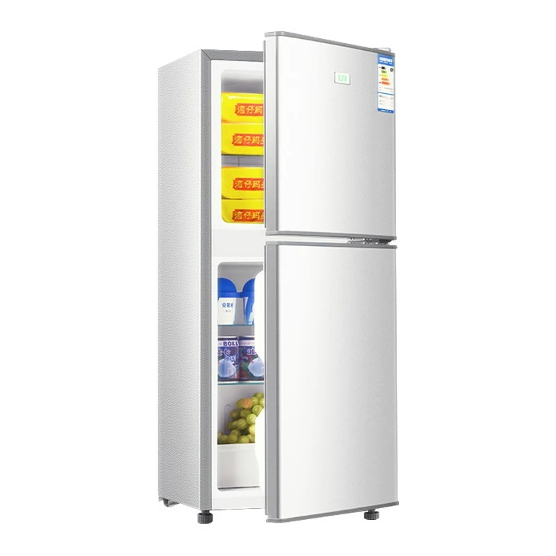 

90-148 liters of power-saving first-class refrigerator, small household energy-saving dormitory, low power double door for two p