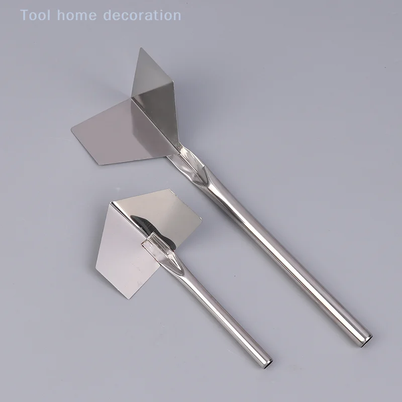 All-in-One Stainless Steel Putty Knife & Inside Outside Corner Yin Yang Puller - Drywall Scraping Hand Tool