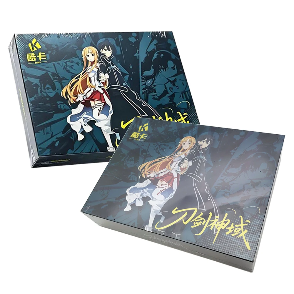 Sword Art Online Collection Cards Japanese Fantasy Adventure Battle Anime Girl Alice Shinozaki Rika Limited Cards Desktop Toys