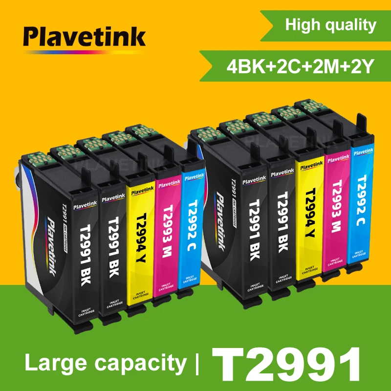 

Plavetink 10PK Compatible T2991 29XL ink cartridge for EPSON XP255 XP257 XP332 XP335 XP342 XP 235 245 247 255 257 332 335 342