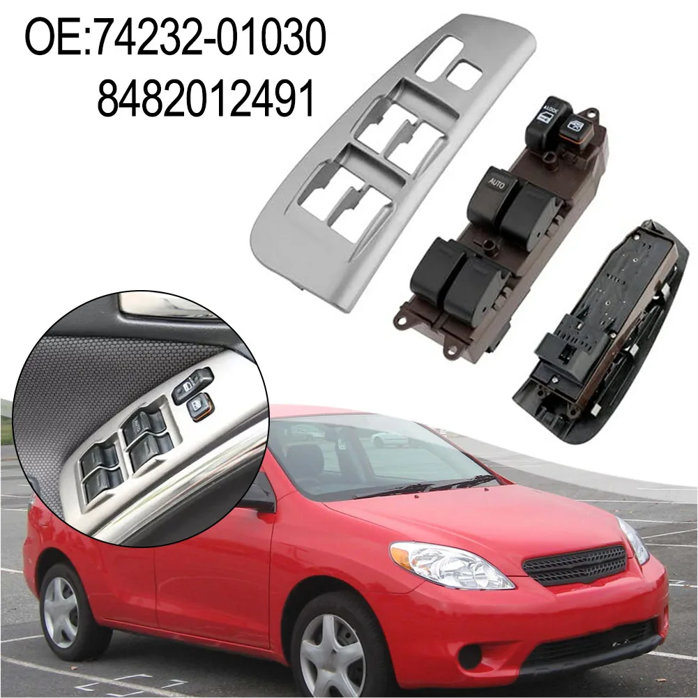 

Quality Crafted Master Power Window Switch with Matching Bezel Suitable for All Models of For Toyota For Matrix '03 '08