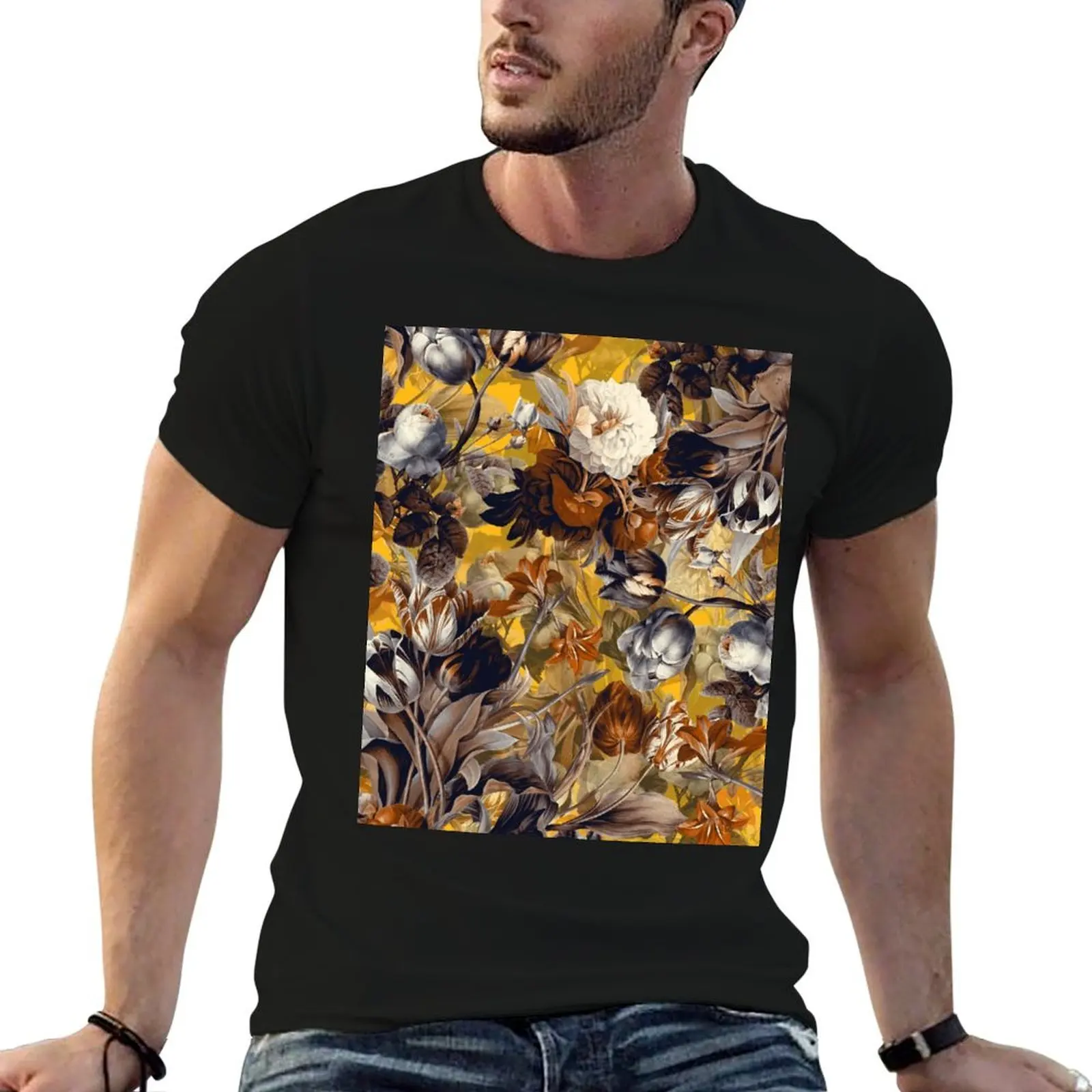 Summer Botanical VII T-Shirt Christmas Casual Tee Shirt