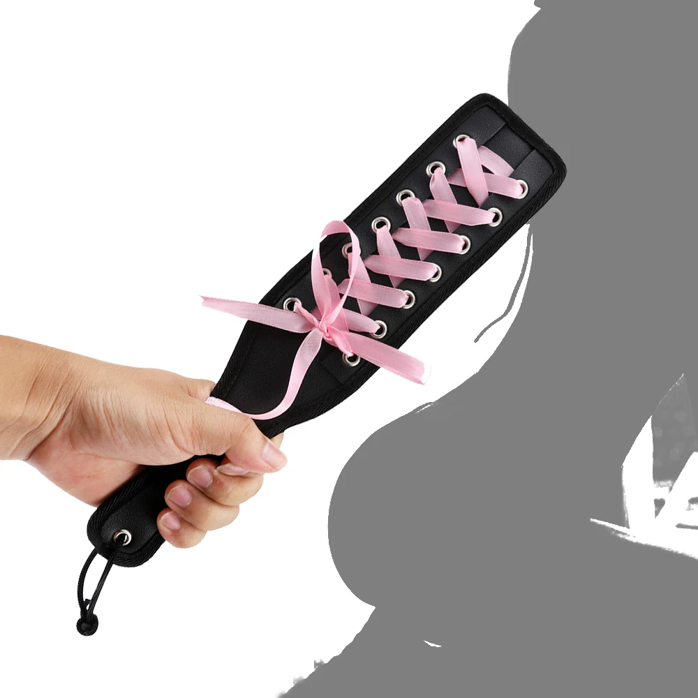 Heart-shaped BDSM Leather SP Adult Flirting Tool Skin Racket Sexy Toys Sm Punishment Intimate Game Couple Spanking Flirting view 6