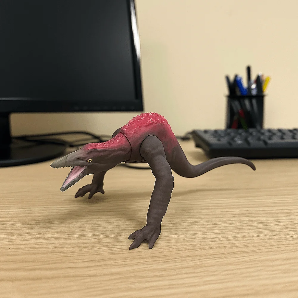 Vinyl Skullcrawler Movable Action Figure Statue Collectible Realistic Goanna Model Toy Ornament Animals Figure