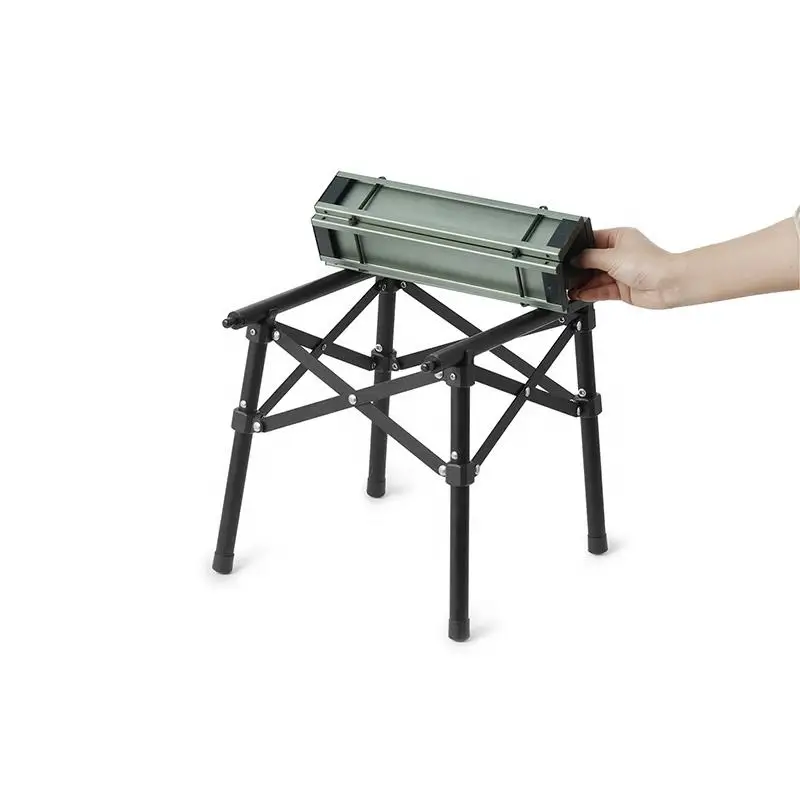 Imagem -03 - Naturehike Portable Aluminum Alloy Folding Table Outdoor Camping Caminhadas Piquenique Churrasco Pequeno Leve Mesa