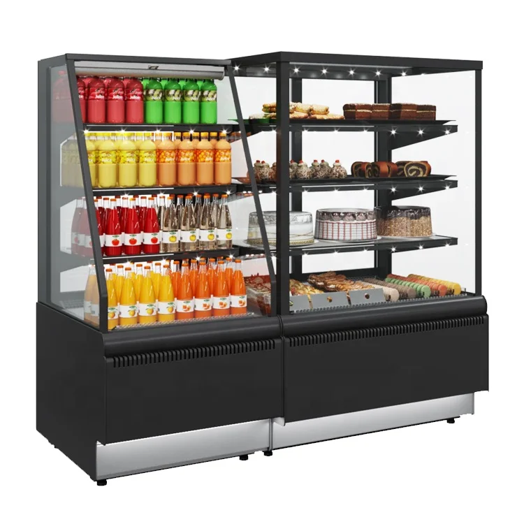 Bakery Case Display Refrigerated Table Cake Cabinet Freezer Display Door Manufacturer Refrigerator Cake Display Case