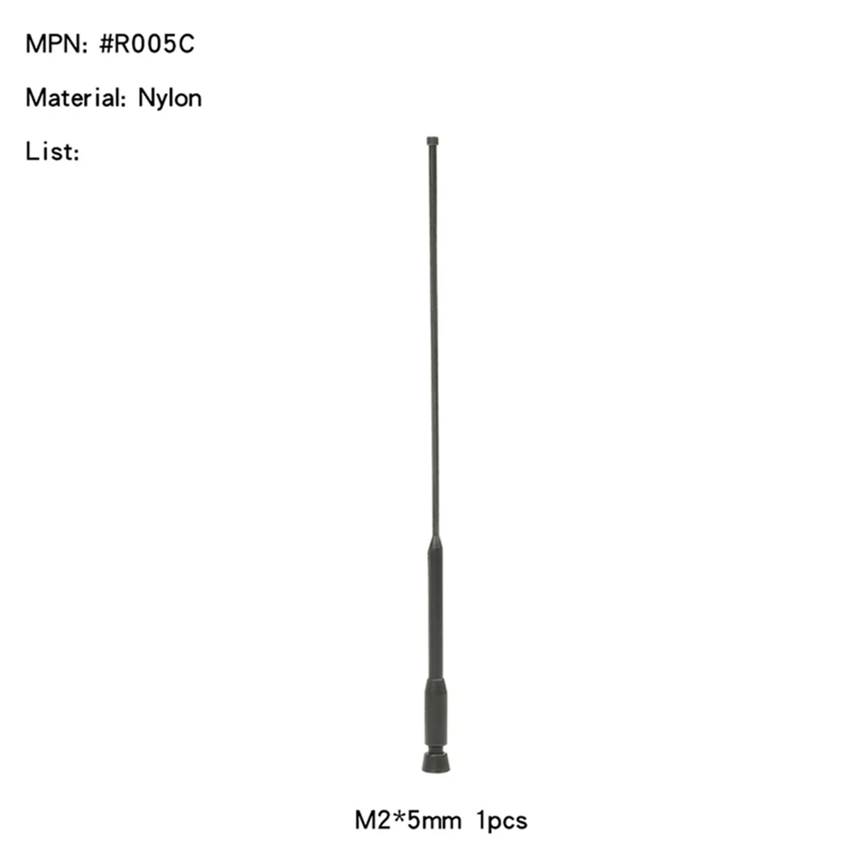 1 Stücke Simulierte Antenne Dekorative Signalleitung für 1/10 1/8 RC Auto Traxxas TRX4 Defender AXIAL SCX10 II 90046 Stil C