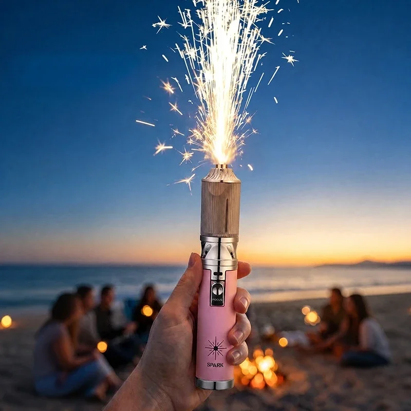 Outdoor atmosphere stick hand-held spark special effects spray gun wedding and festival photography, atmosphere props, special