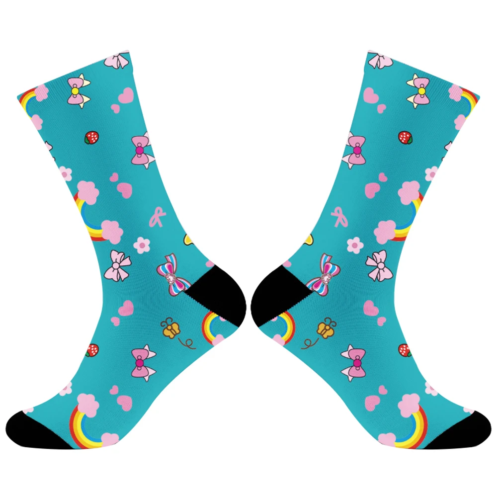 Design Cute Socks Abstract Style Art Socks 2024 New Summer Animal Print Harajuku Socks