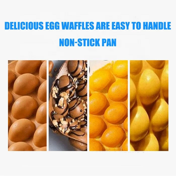 Máquina comercial de waffle de muffin de ovo de waffle de donut QQ fabricação de bolo de ovos