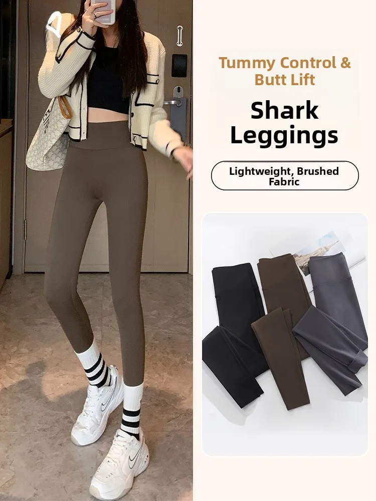 Pantalones de Yoga de cintura alta para mujer, mallas adelgazantes antifrío de terciopelo con conejito, pantalones de otoño con Control de barriga