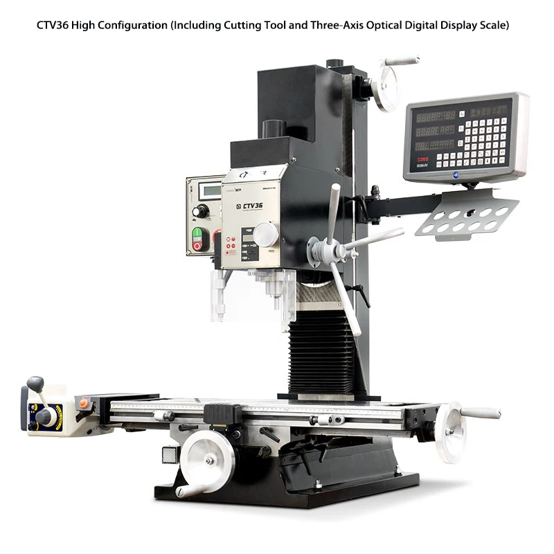 

Good quality New product CTV36 silent household continuously variable speed table drilling and milling machine
