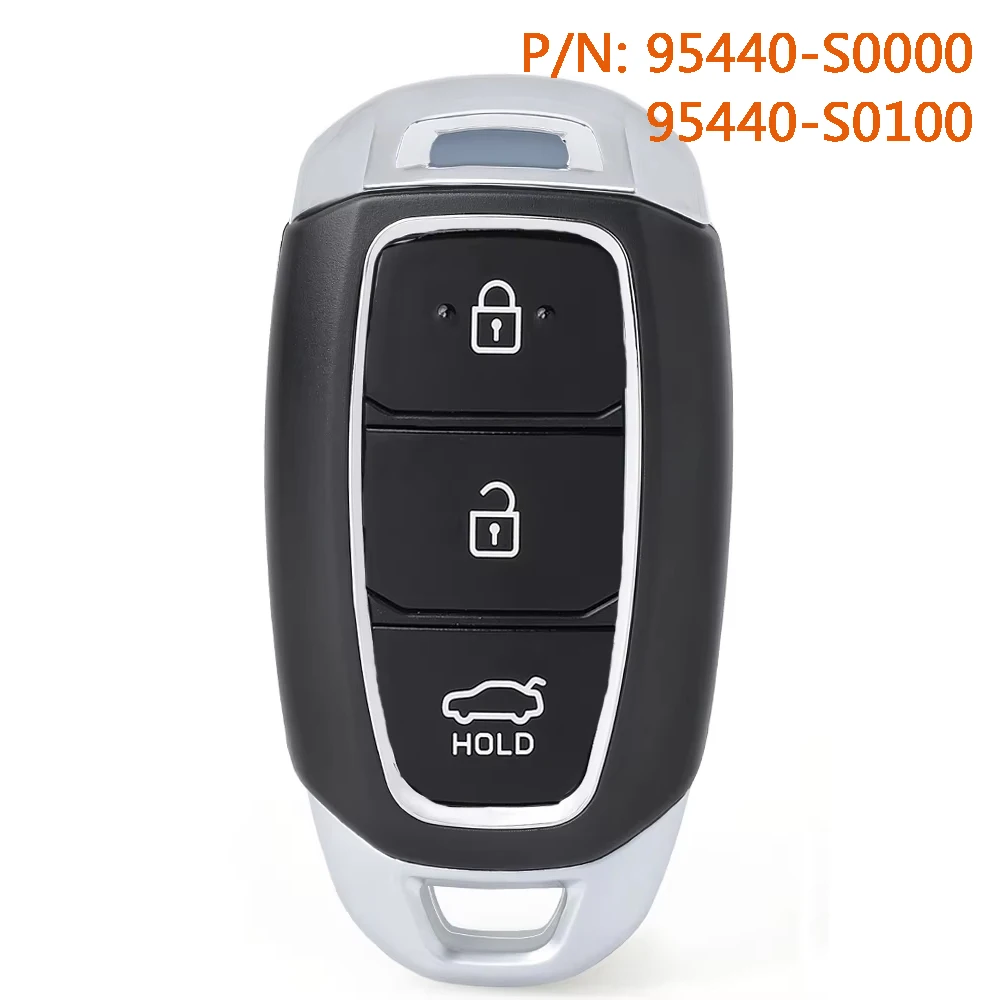 

KEYECU 95440-S0000 95440-S0100 Smart Remote Car Key Fob for Hyundai I30 N 2017 2018 2019 2020 2022 2023 SYEC3FOB1608