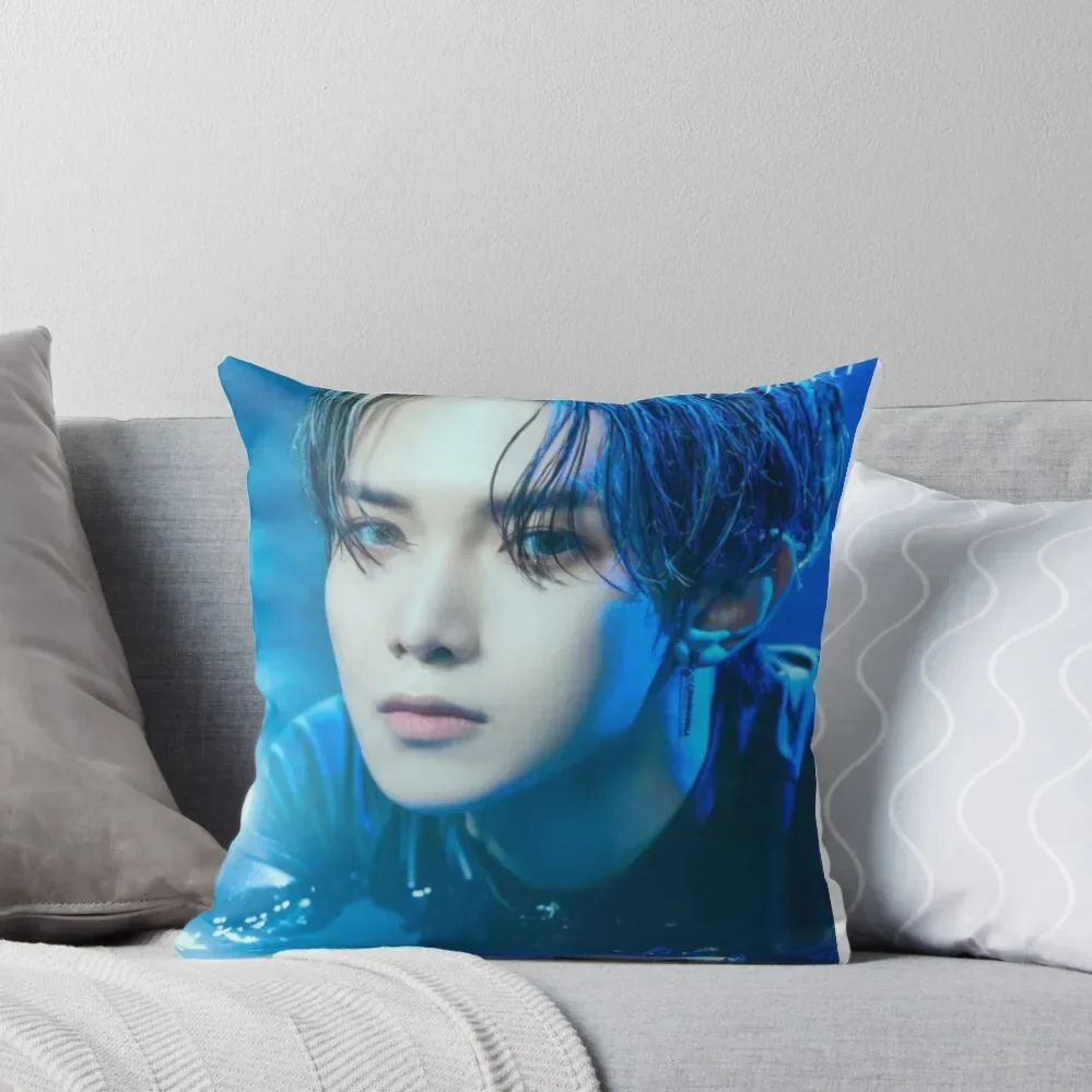 

Ateez Yeosang-Deja Vu Throw Pillow Pillowcases Bed Cushions luxury sofa pillows pillows decor home pillow