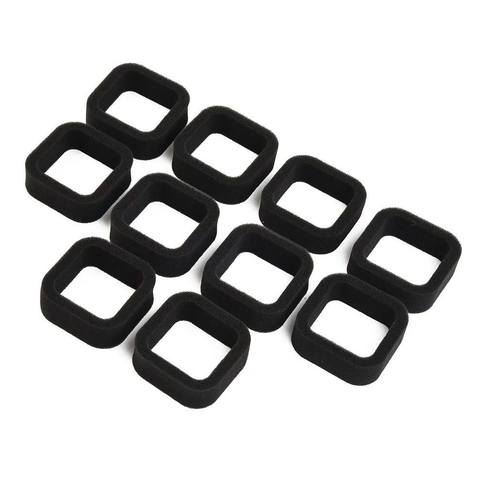 10Pcs String Trimmer Air Filter Kit For KAWASAKI TH23D Para11010-2530 Black Trimmer Engine Replacement Parts For 11010-2530