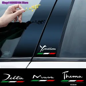 Adesivo 3D Logo Lancia Ypsilon - Ufficiale, Blu, 71x73mm - Foto 12