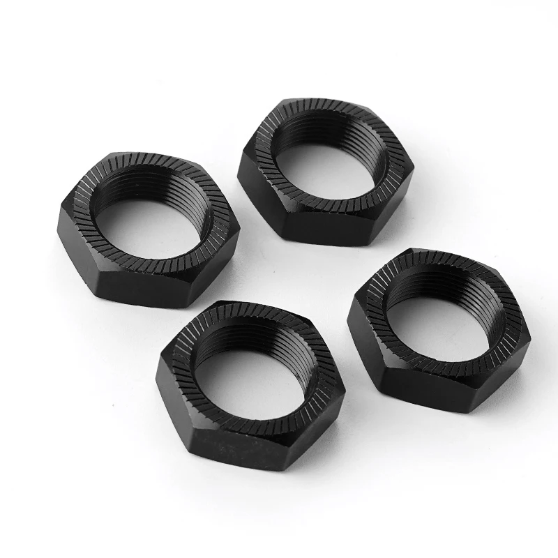 RCGOFOLLOW 4PCS 24MM Aluminium Alloy Coupler Nut For ARRMA 1/5 RC Crawler KRATON & OUTCAST 8S Car Upgrade Parts Accessories