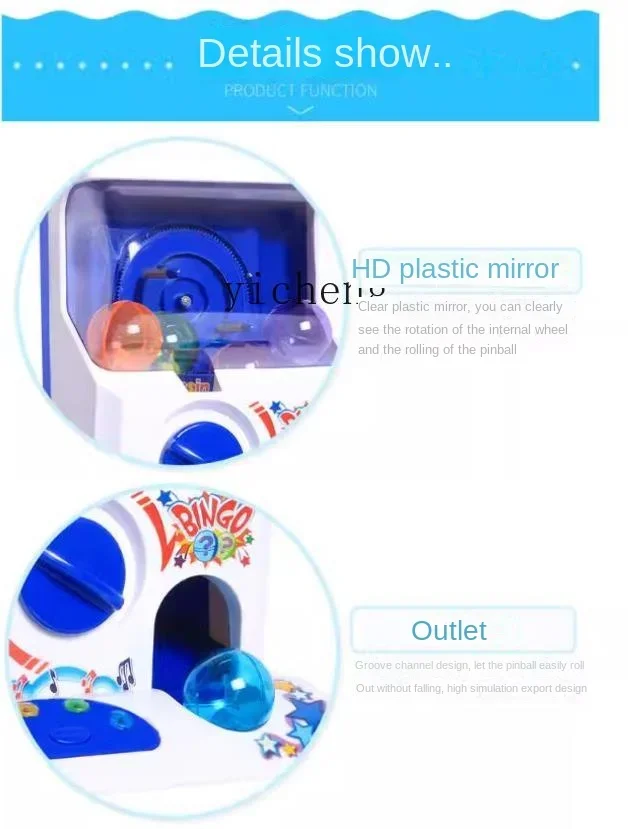 Yy-Mini Twist Gashapon Machine para Crianças, Small Household Game Machine