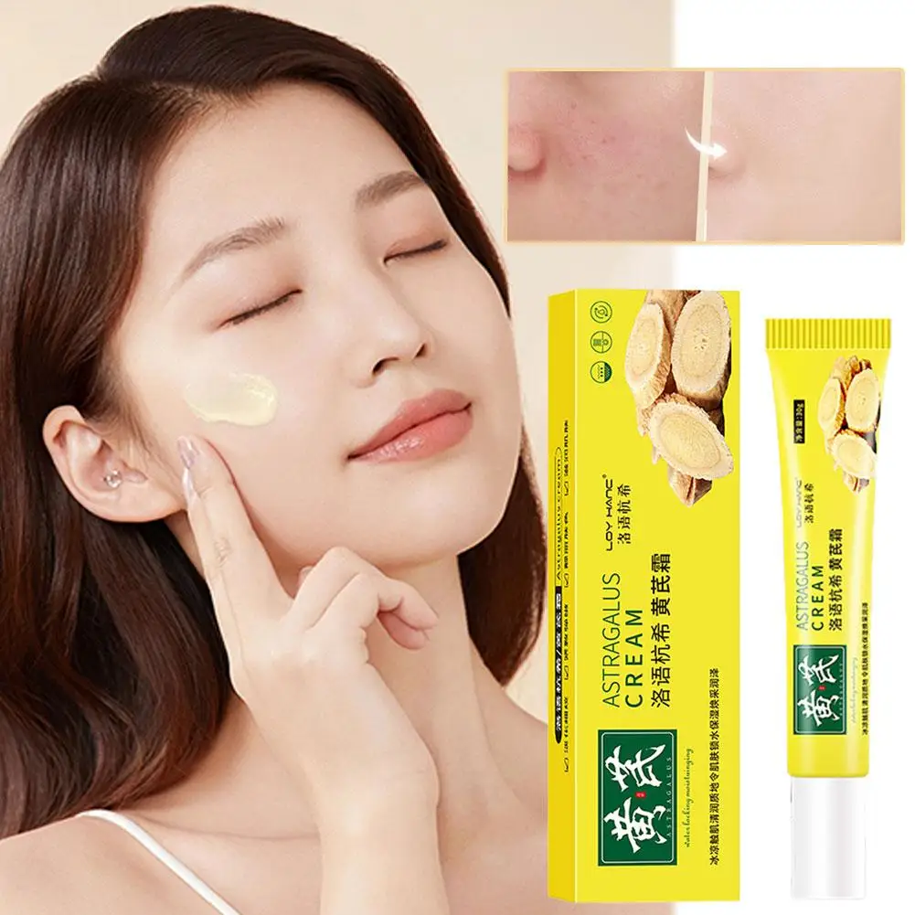 Chinese Astragalus Whitening Freckles Cream Remove Skin Anti-aging Dark Melasma Skin Face Spots Fade Yellow Care Brighten D K3T9